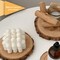 Unfinished Wood Slices for Centerpieces - 5.1-5.5 Inch,Round Natural Discs with Tree Bark, Wooden Cookies Circles for Crafts Christmas Ornaments, Rustic Wedding Decor